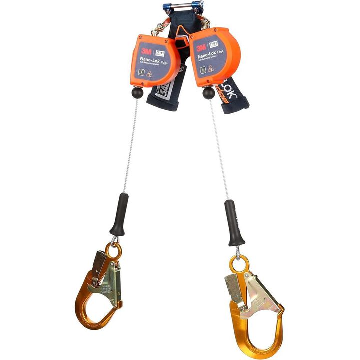 DBI Sala 8 Ft. Twin-Leg Self-Retracting Lifeline with Galvanized Hook, large image number 3