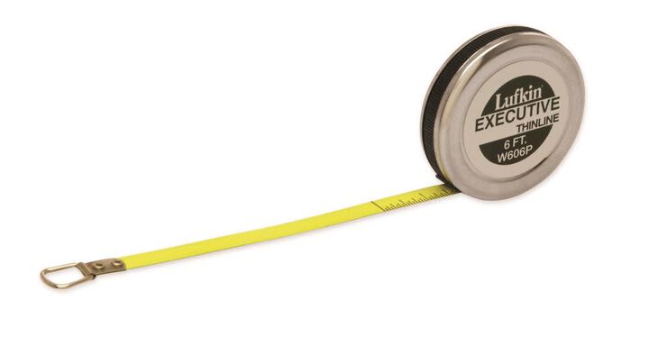 Crescent Lufkin 1/4 In. x 6 Ft. Executive Diameter Pocket Tape Measure