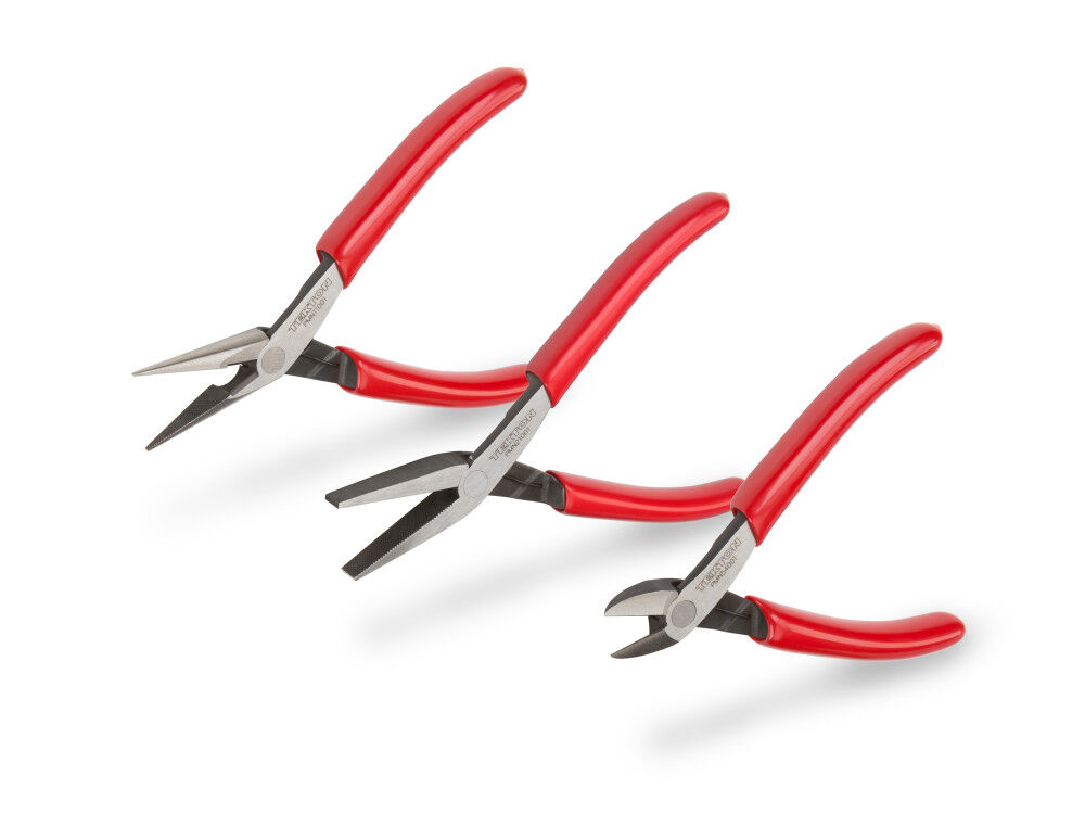 Tekton Mini Pliers Set, 3-Piece (Long Nose, Flat Nose, Cutting), large image number 2