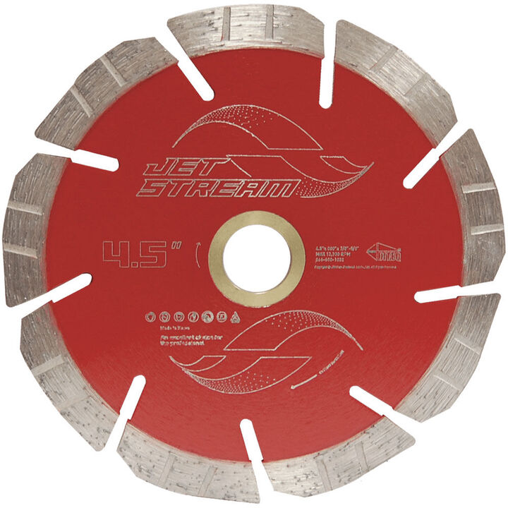 Diteq Jet Stream 5 Inch Segmented Turbo Rim Diamond Blade for Masonry
