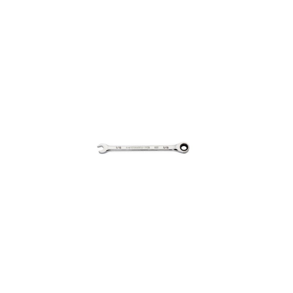 GEARWRENCH 5/16in 90T 12 Point Ratcheting Combination Wrench, large image number 1
