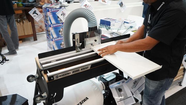 Maksiwa International Portable Edgebander and Trimming Machine Bundle, large image number 15