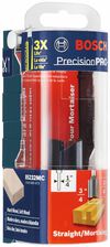 Bosch 3/4in x 3/4in Carbide Tipped Double Flute Straight Router Bit, small image number 2