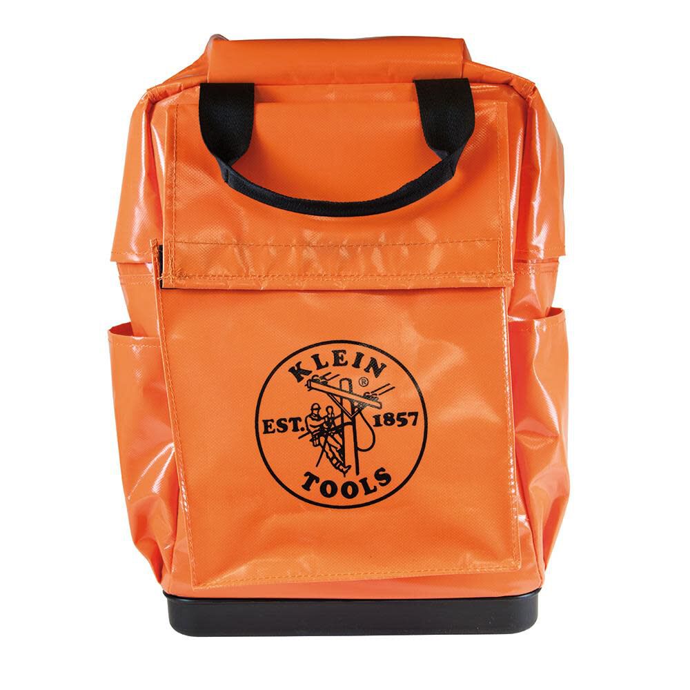 Klein Tools Lineman Backpack Orange, large image number 7