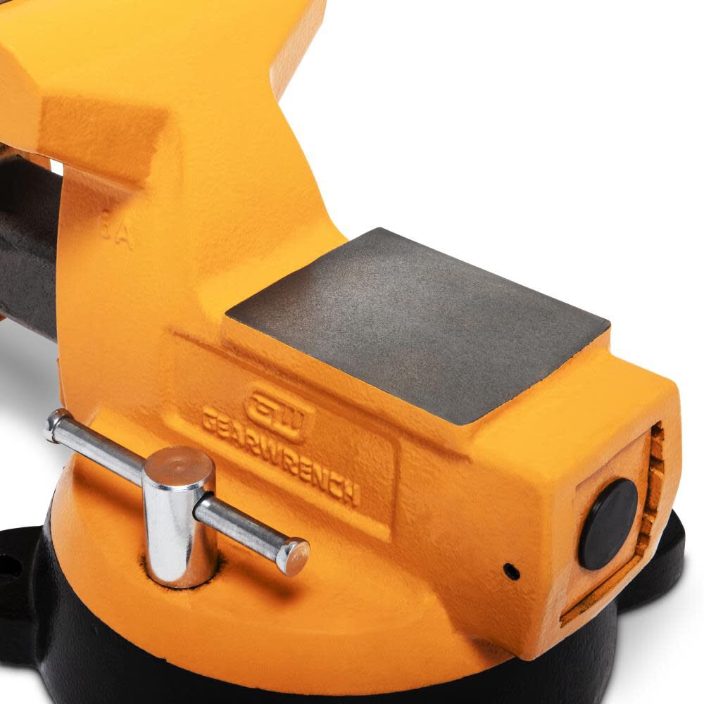 GEARWRENCH 6in Mechanic's Bench Vise with Anvil, large image number 5