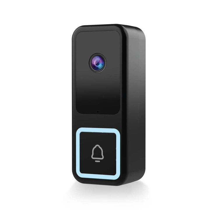 Feit Electric Hardwired 2.4 GHz Wireless Wi-Fi AI Smart Video-Enabled Doorbell