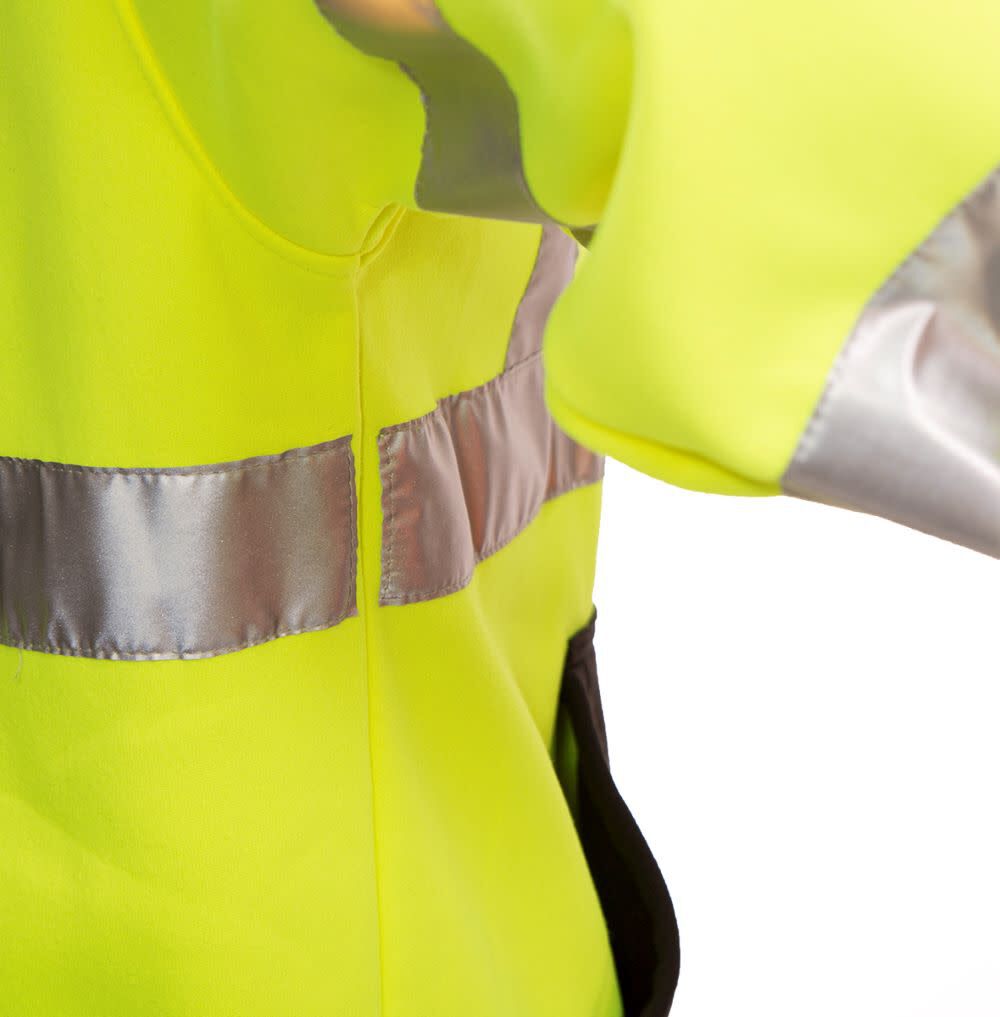 Tingley Job Sight Zip-Up Hoodie Hi-Vis 3X, large image number 3