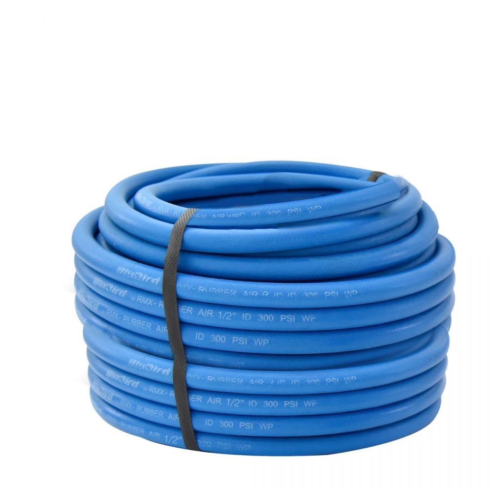 BluBird 1/2 Inch x 300 Ft. Rubber Air Hose Assembly, large image number 5