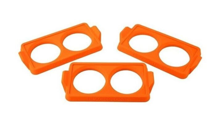 Blackstone 2 Section Silicone Egg Ring Tray 3 Pieces