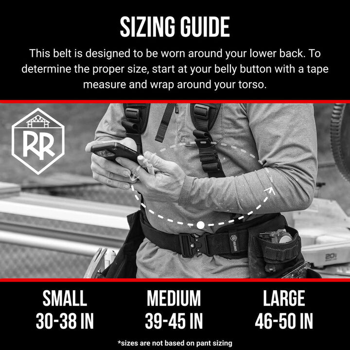 RR Buildings Tool Belt with Suspenders, large image number 11