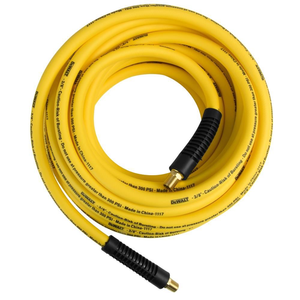 DEWALT 3/8 in. x 100 ft. Premium Hybrid Air Hose, large image number 5