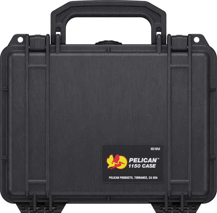 Pelican 1150 Polypropylene 0.01 Cu-Ft. Protector Case with Foam, Black, large image number 3
