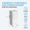 Perfect Aire 115V 8500 BTU/5000 SACC Compact Portable Air Conditioner with Remote, small image number 2