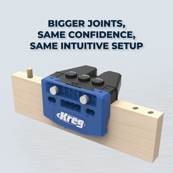 Kreg 1/2 Inch Dowel Jig Upgrade Kit, large image number 1