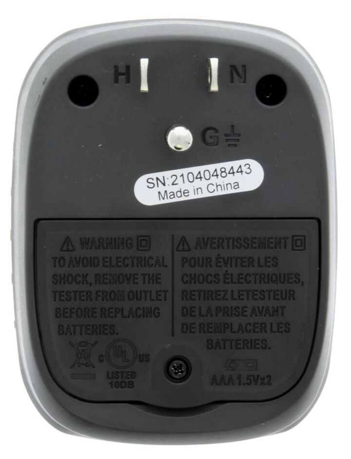Ideal Industries GFCI Receptacle/Voltage Tester, large image number 1
