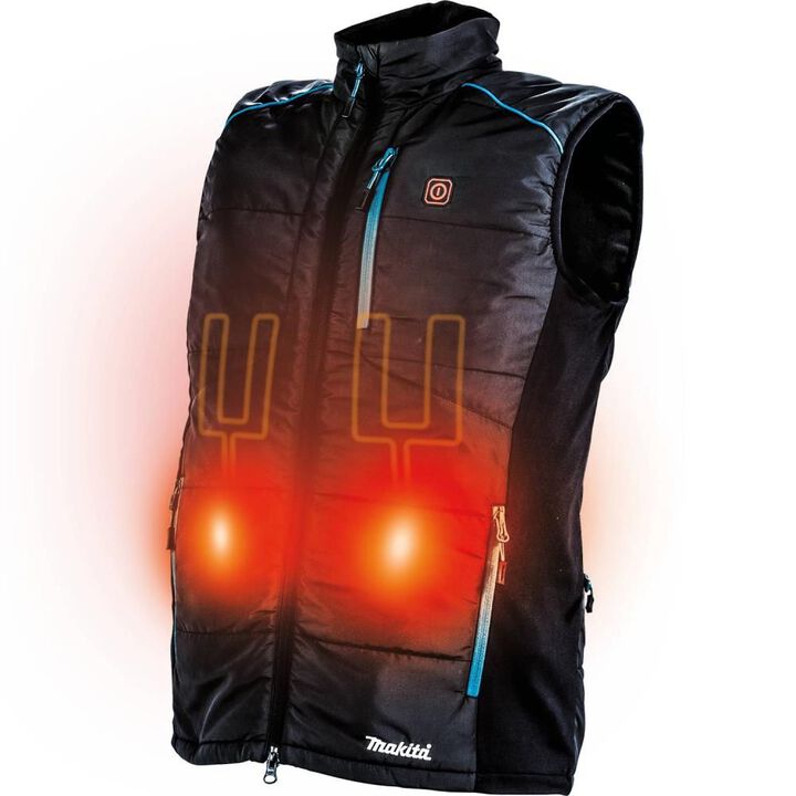 Makita 18V LXT Lithium-Ion Cordless Heated Vest Vest Only (Black Large), large image number 7