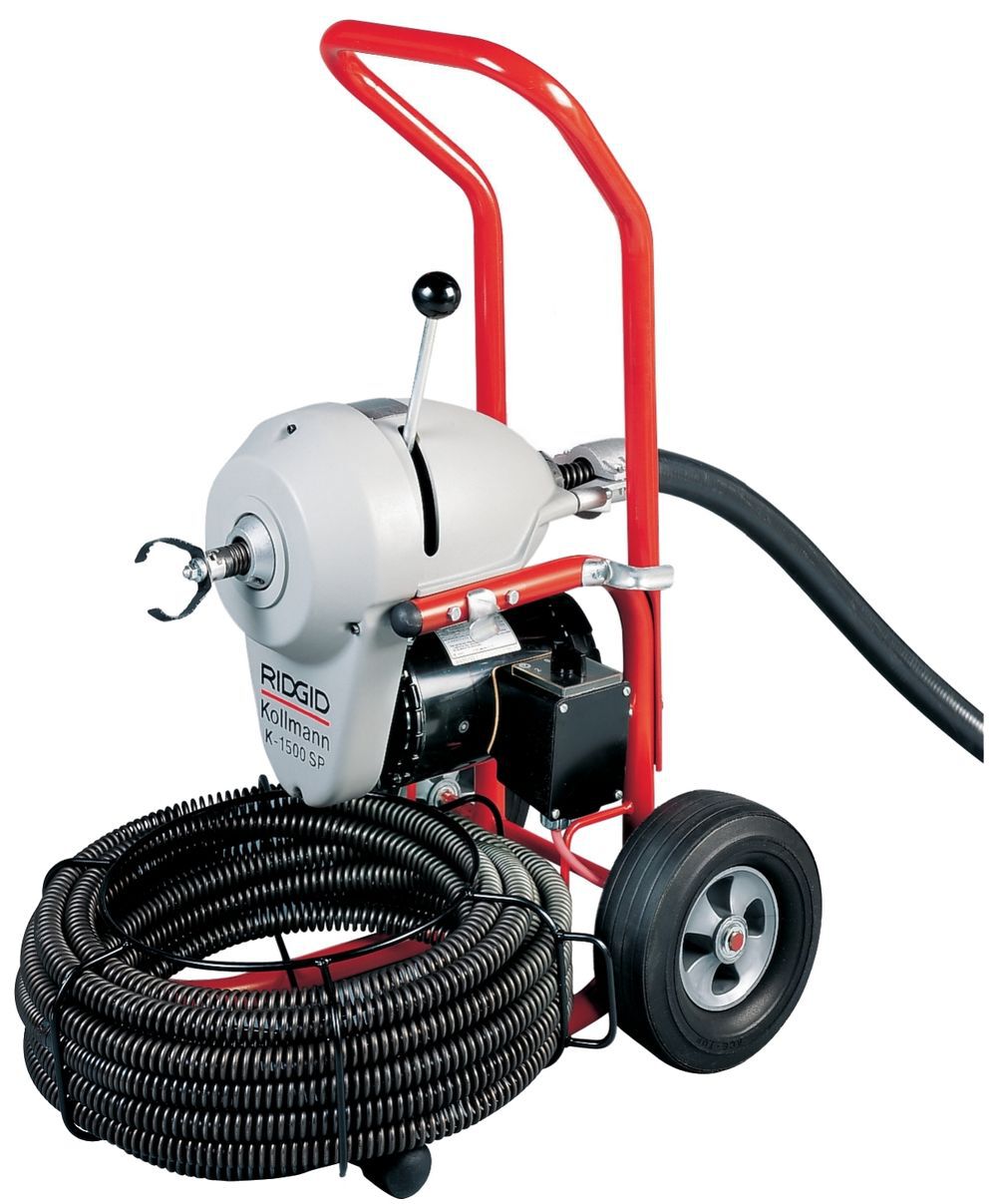 Ridgid K-1500SP-A 120V Sectional Drain Cleaning Machine with Accessories, large image number 3