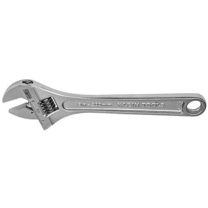Klein Tools 8in Adjustable Wrench Extra-Capacity