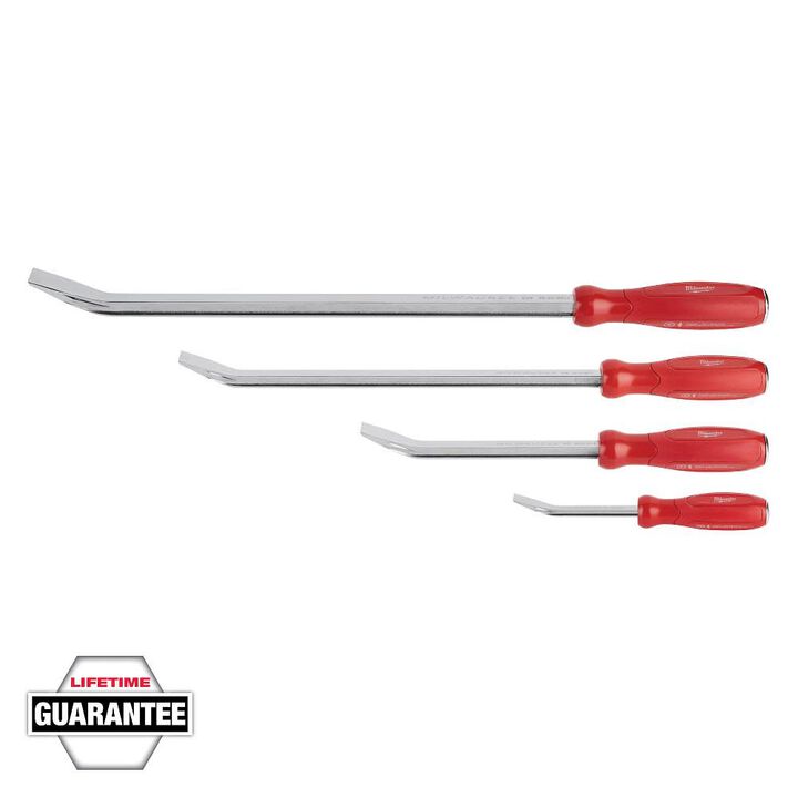 Milwaukee 4-Piece Pry Bar Set