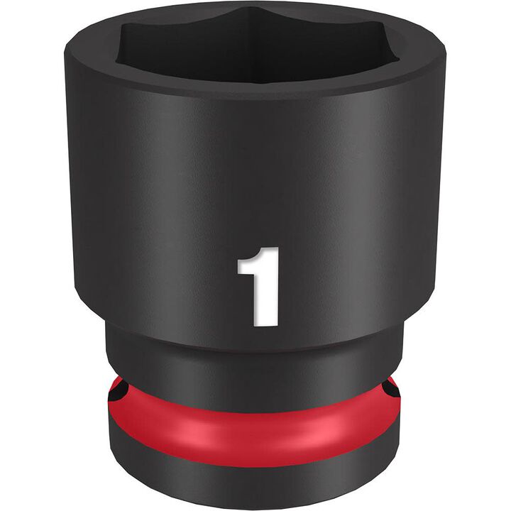 Milwaukee Impact Socket 1/2in Drive 1in Standard 6 Point