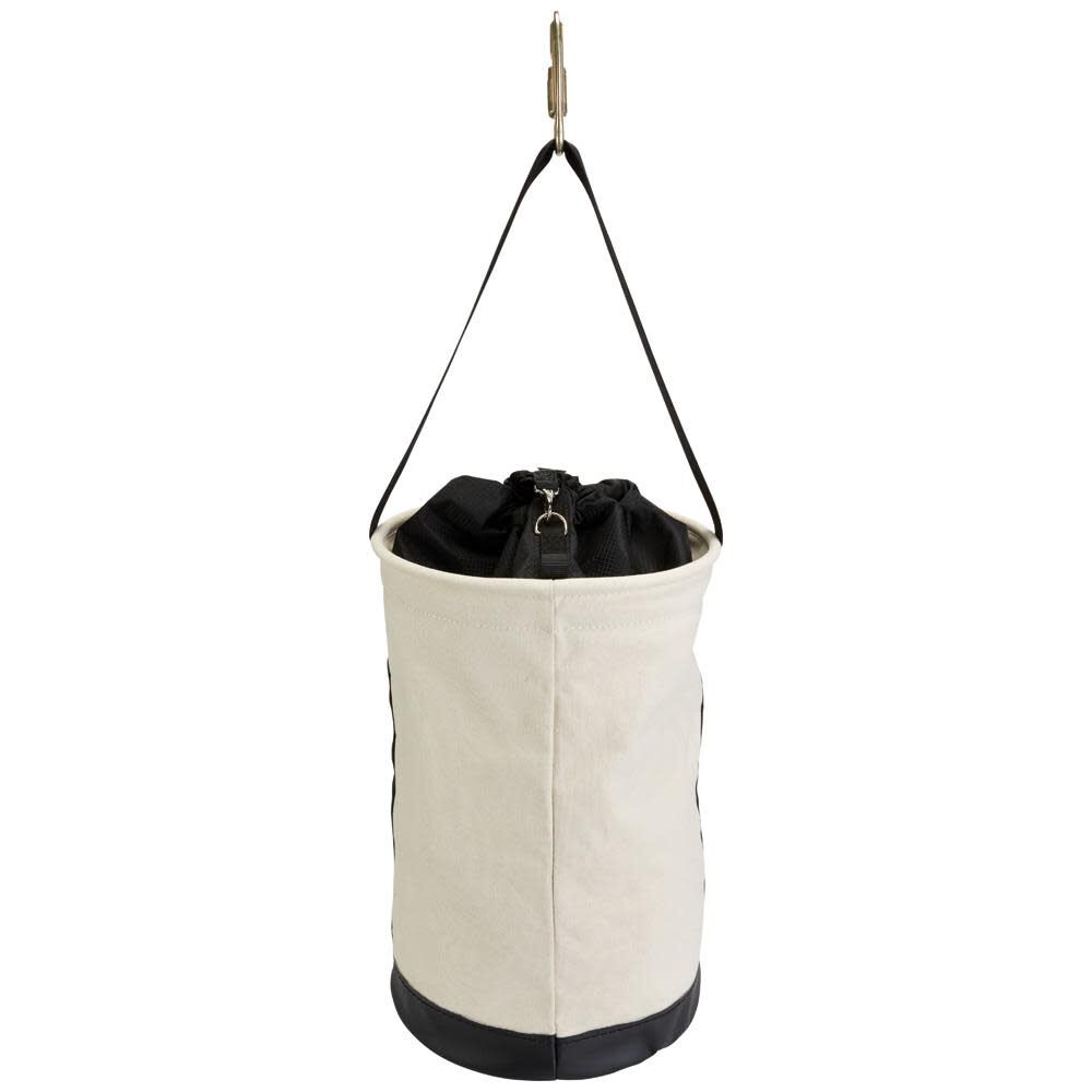Klein Tools Heavy Duty Canvas Close Bucket 100-pound (45.4 kg) Maximum Load Rating, large image number 5