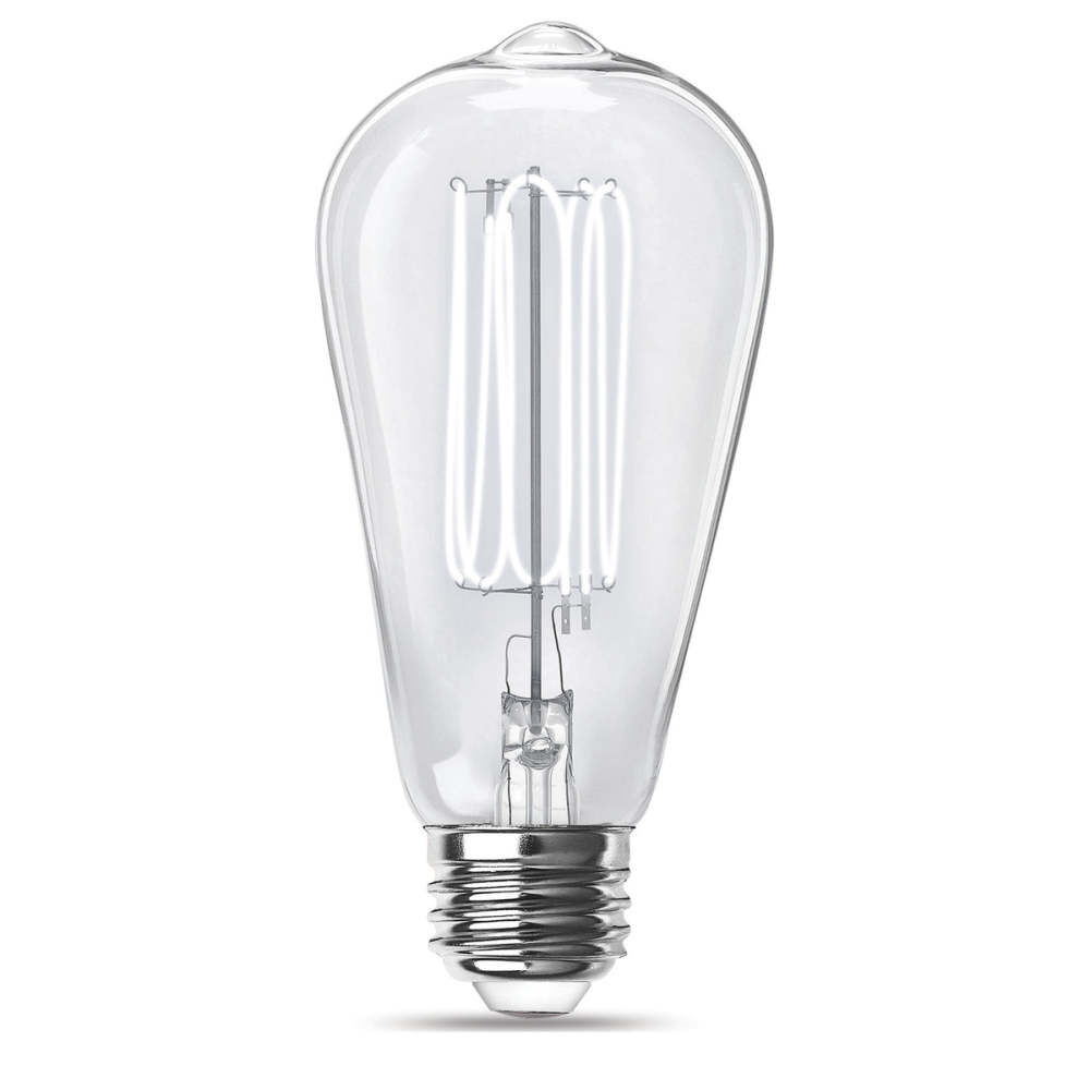Feit Electric 120V 3.8W Vintage Edison LED Light Bulb Daylight 2 Pieces, large image number 2