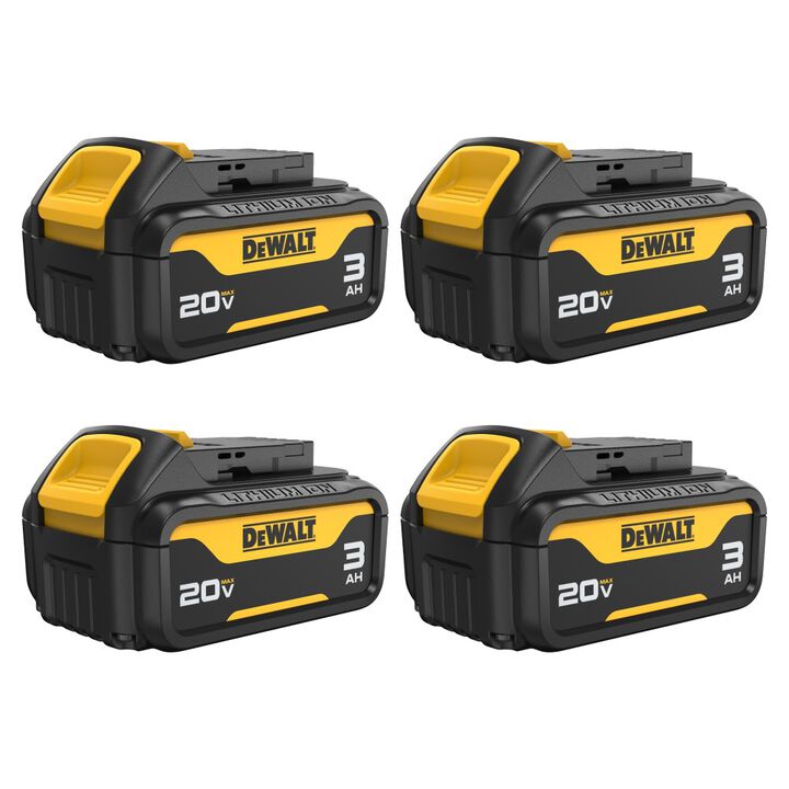 DEWALT 20V MAX 20V 3Ah Lithium Ion Power Tool Battery Pack with Fuel Indicator