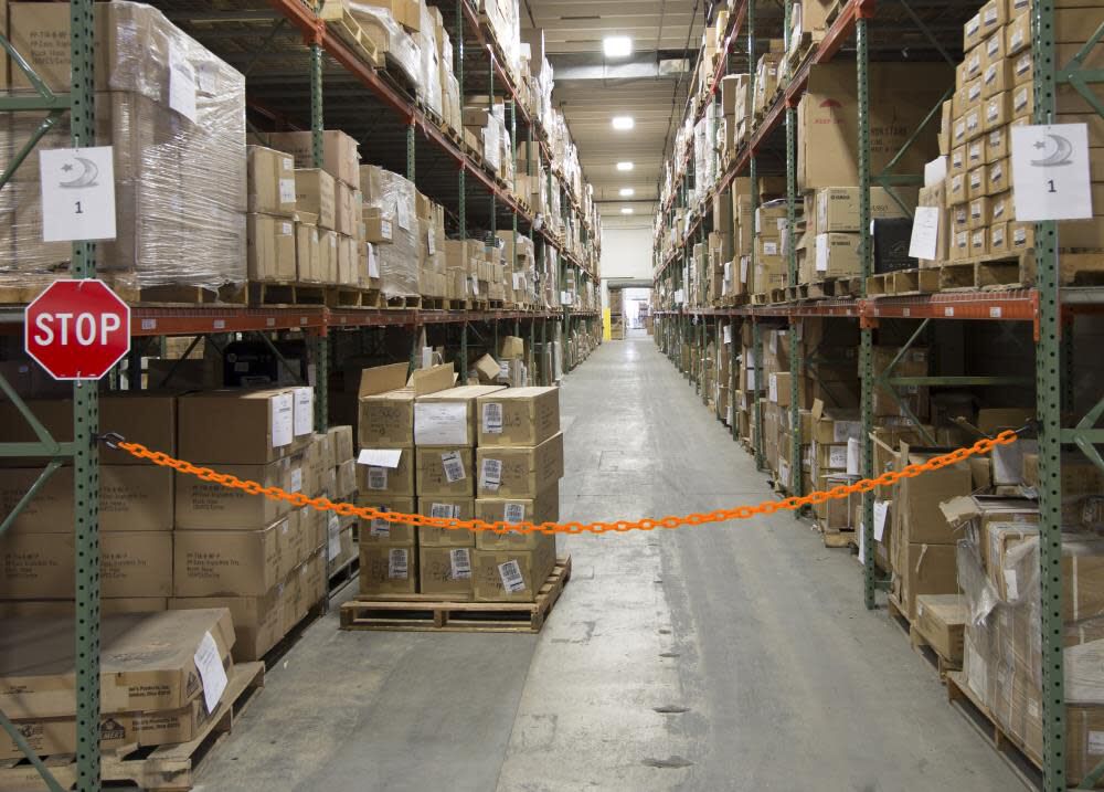Mr Chain 2 In. (#8 51mm) x 500 Ft. Safety Orange Plastic Barrier Chain, large image number 2