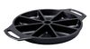 Lodge Cast Iron 8 Slot Black Seasoned Cast Iron Wedge Pan, small image number 1