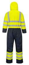 Portwest Yellow and Black Contrast Coverall Lined - 4XL, small image number 2