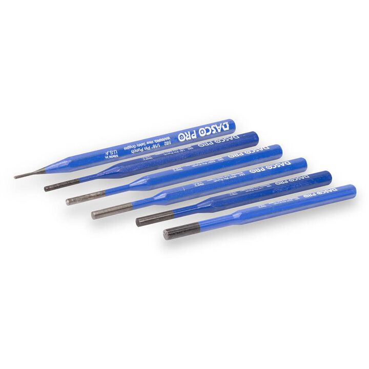 Dasco by MARSHALLTOWN Pin Punch Set 6 Pieces