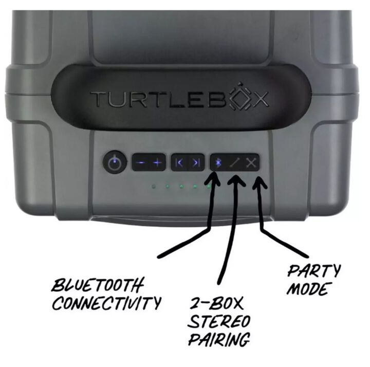 Turtlebox Cub Speaker Gray, large image number 4