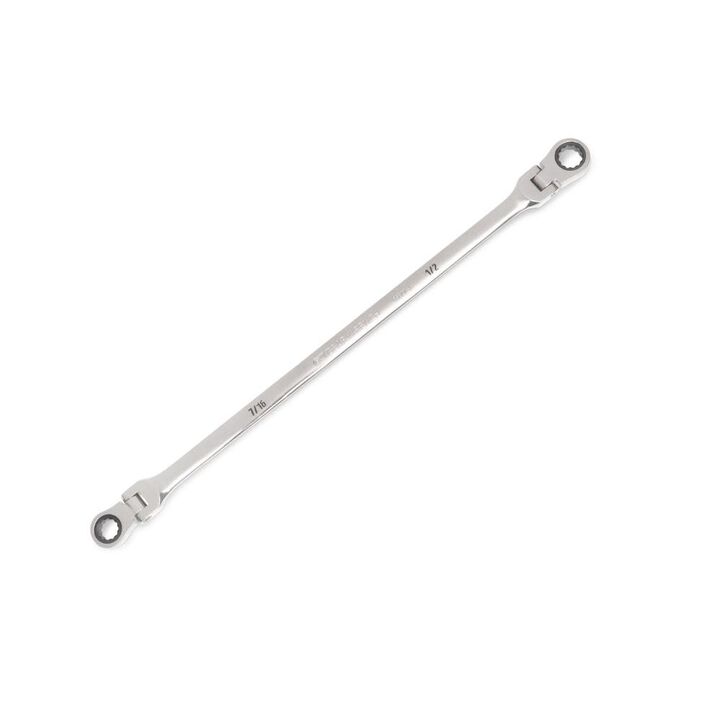 GEARWRENCH 90 Tooth 12 Point GearBox Double Flex Ratcheting Wrench 7/16x1/2, large image number 5