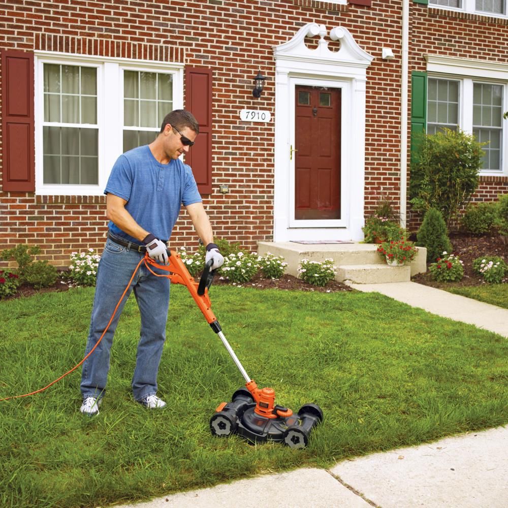 Black and Decker 6.5 Amp 12 Inch Electric 3-in-1 Compact Mower, large image number 6