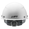 Lift Safety Hard Hat DAX White Fiber Resin Cap Style, small image number 3