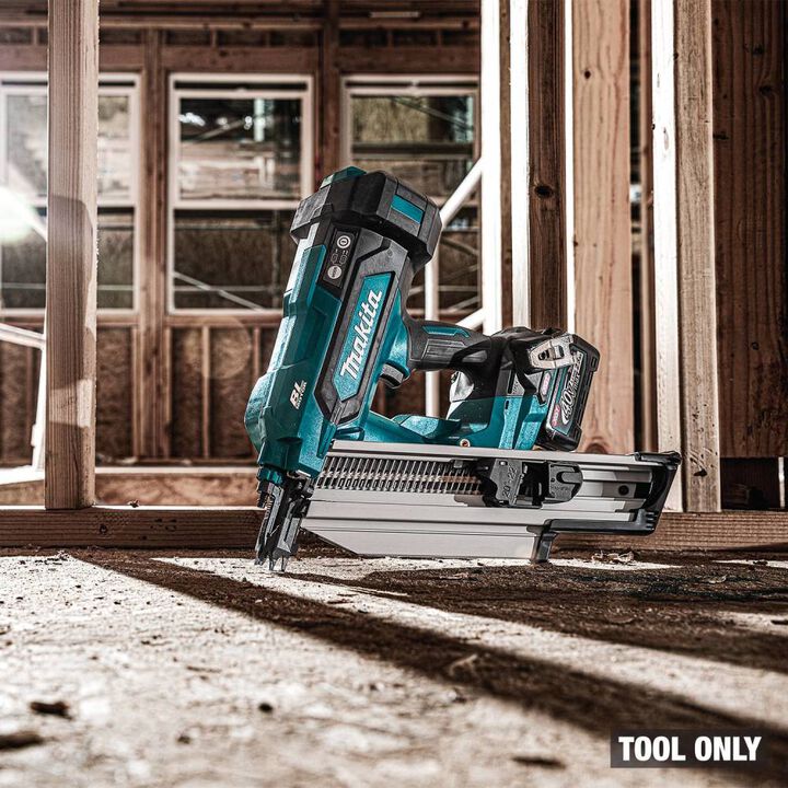 Makita 40V Max XGT Brushless Cordless 21 Degree Full Round Head 3-1/2 Inch Framing Nailer (Bare Tool), large image number 1