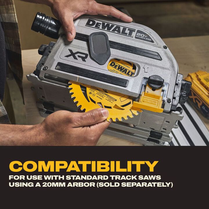 DEWALT 6-1/2 Inch 48T Fine Finish Track Saw Blade, large image number 5