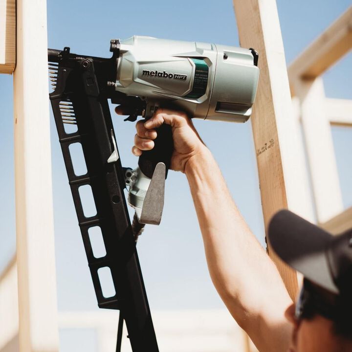 Metabo HPT 3 1/4in Round Head Framing Pneumatic Nailer, large image number 3