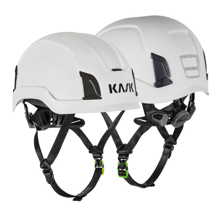 KASK America Zenith X Max HD Polypropylene Safety Helmet White & Black, large image number 1