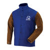 Black Stallion Welding Jacket 9oz Royal Blue Hybrid 2X, small image number 1
