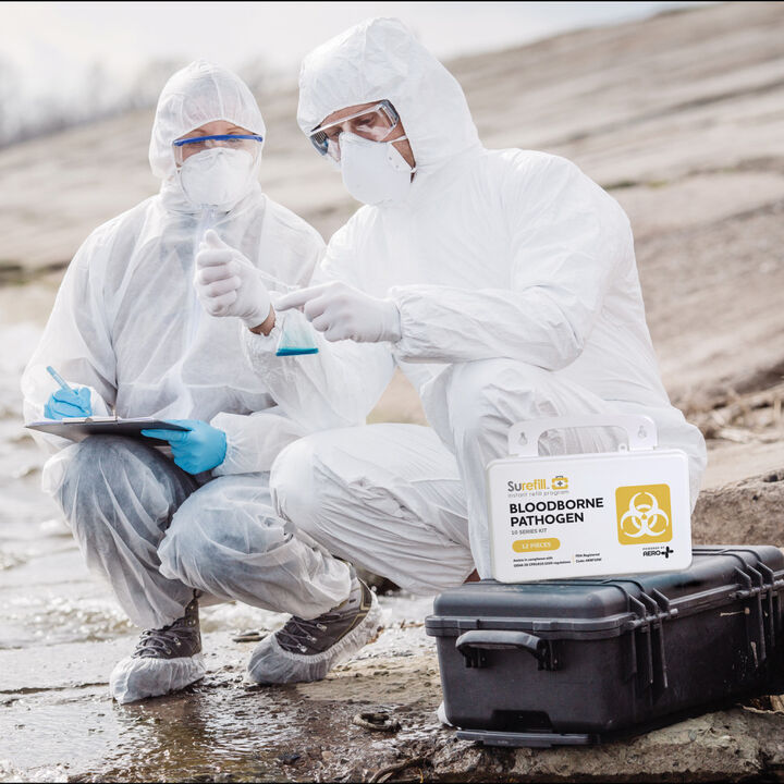 Aero Healthcare SUREFILL Bloodborne Pathogen Kit, large image number 3
