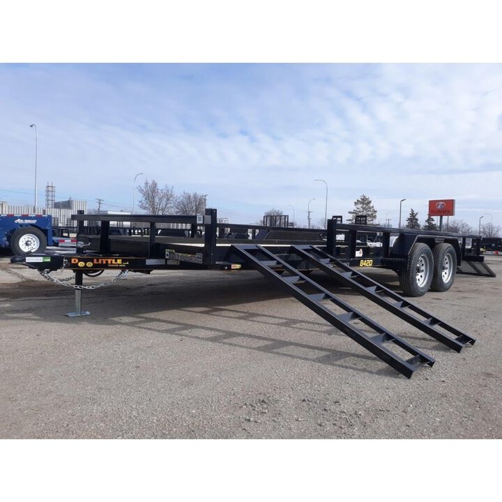 Doolittle Trailer Mfg HD Pro Series 20ft Open Tandem Axle Utility Trailer, large image number 0