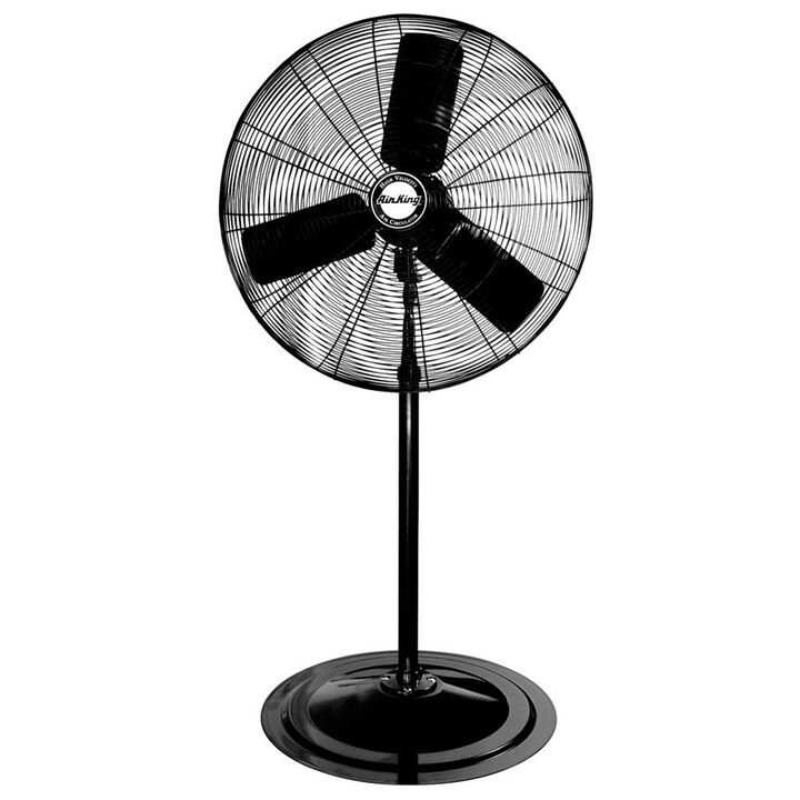 Air King 24in Industrial Grade Oscillating Pedestal Fan