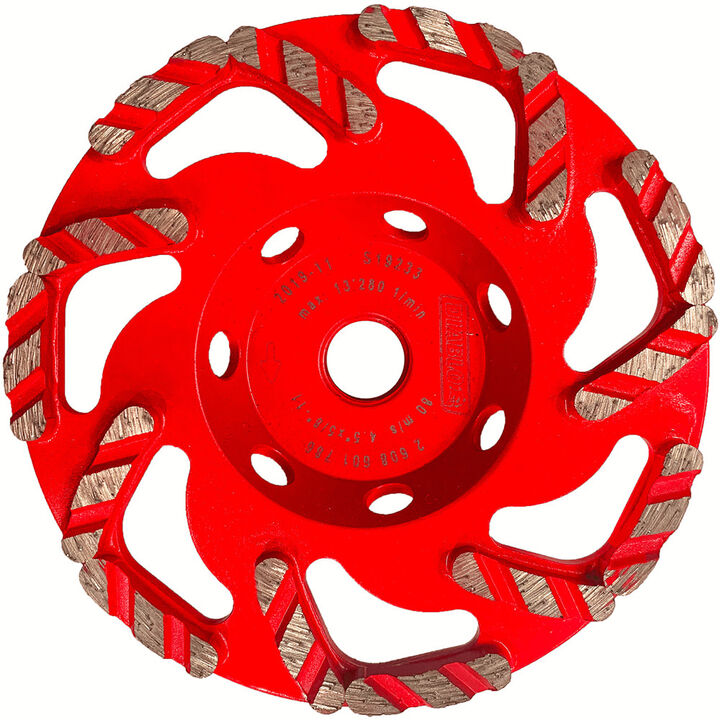 Diablo Tools 4 Inch Segmented Rim Diamond Rim Cup Wheel for Masonry