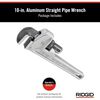 Ridgid 10 Inch and 18 Inch Aluminum Pipe Wrench Bundle, small image number 3