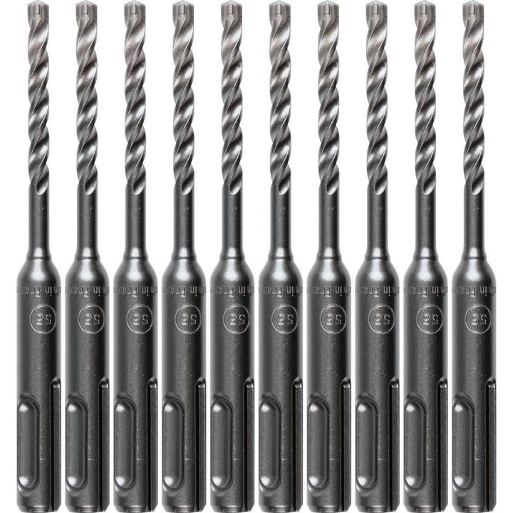 Makita 3/16in x 4in SDS Plus Bit 3 Cutter 10pk