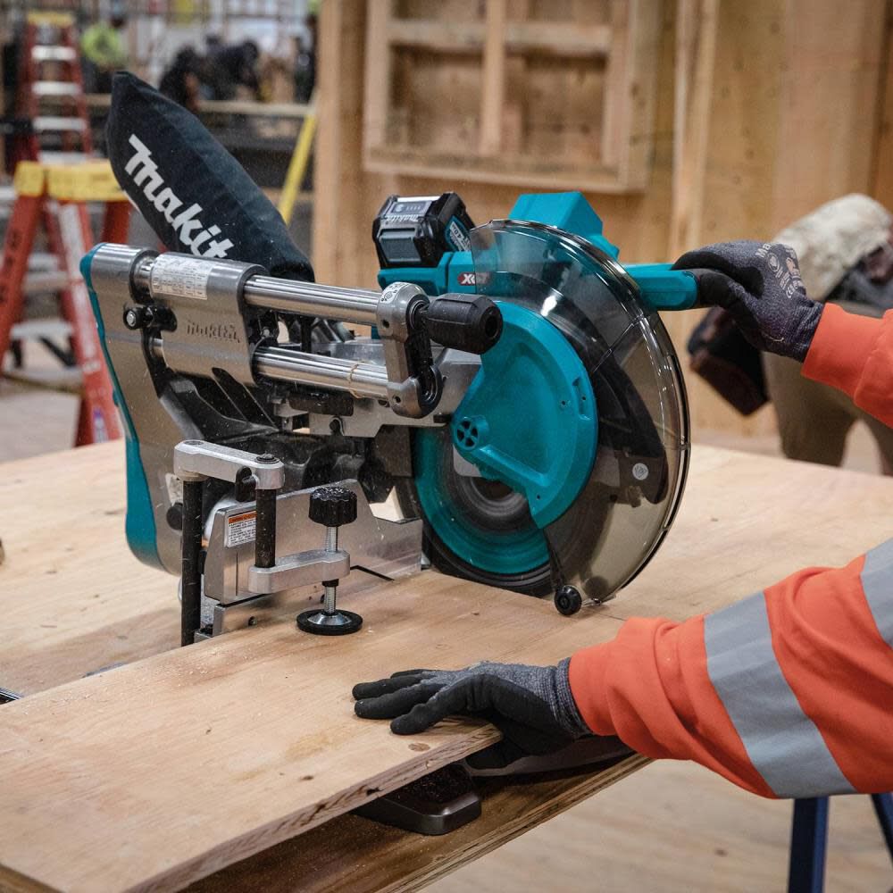 Makita 40V max XGT Dual Bevel Sliding Compound Miter Saw Kit 10in, large image number 19