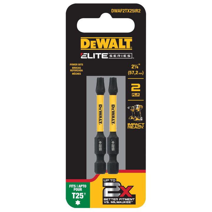 DEWALT Carabiner Key Ring Bit Holder Set with 1/4-1/2 inch Nut Drivers, T25 Torx, and Phillips 2 Bits, large image number 7