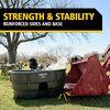 Rubbermaid BRUTE 150 Gallon Black Stock Tank, small image number 5