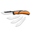 Outdoor Edge RazorLite EDC Folding Knife Orange 3in with 4 Blades, small image number 1